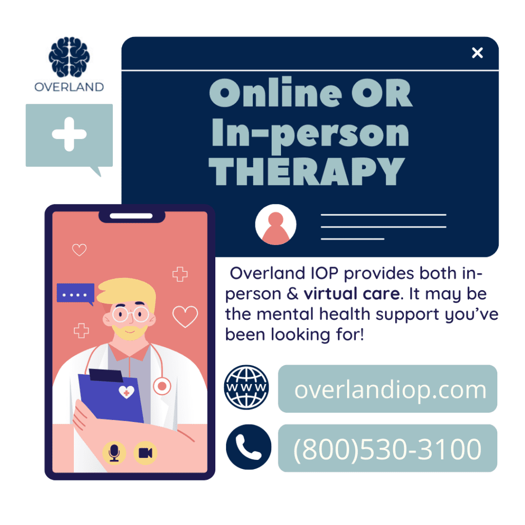 Overland Iop| #1 Intensive Outpatient Programs | Los Angeles Ca Online Therapy at Overland Iop