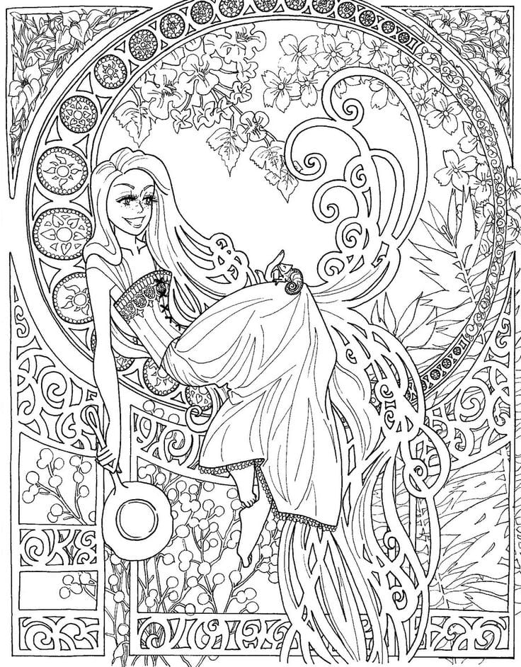 Color Therapy Coloring Pages 1
